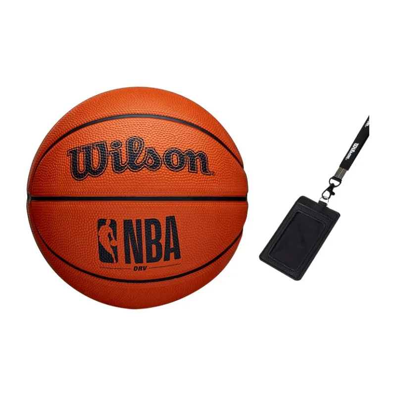 Wilson x NBA DRV Series Rubber Basketball Brown Size 7 Ball Training-16