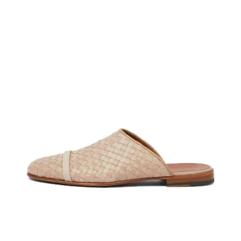 Malone Souliers Wrap-toe Slippers Men's Camel