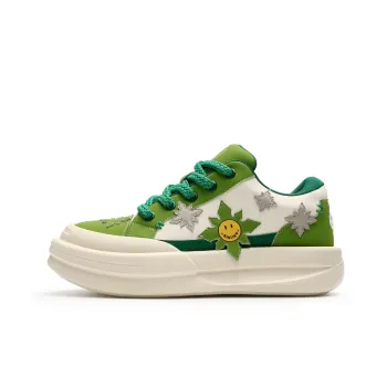 SMILEY Slip-Resistant Low-Top Skateboard Shoes Men's