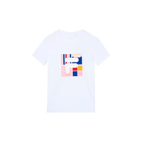 FILA T-Shirts Women's Standard White