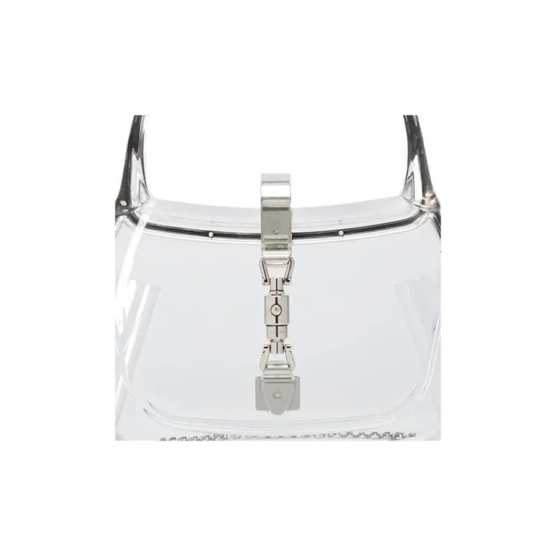 GUCCI Jackie 1961 Plexiglass Portable Crossbody Bag Shoulder Bag Mini Women's Transparent-7
