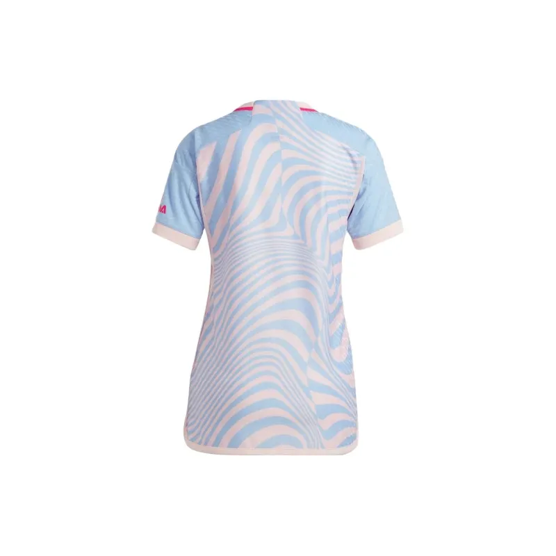 Adidas Soccer Jerseys Women's Rouge Light Blue-1