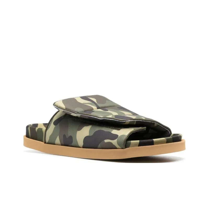 GIABORGHINI Camouflage-print Platform Sandals-2