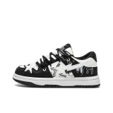 Black White