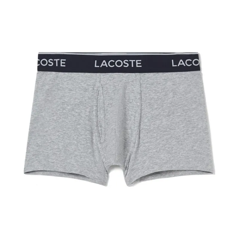LACOSTE Logo waistband Boxers Pack Of Three-0