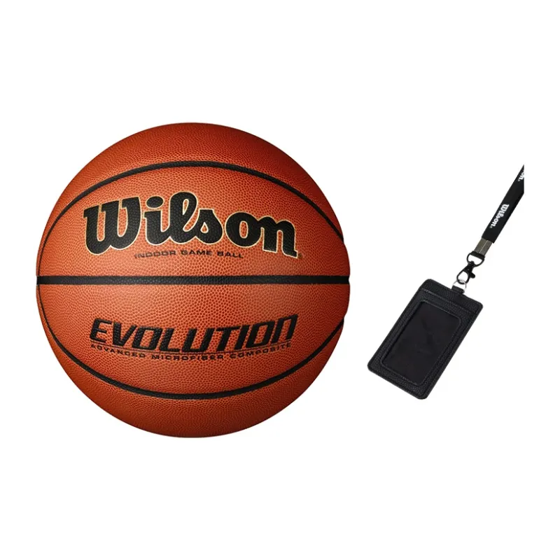 Wilson Artificial Leather Basketball Brown Size 7 Ball Training-8