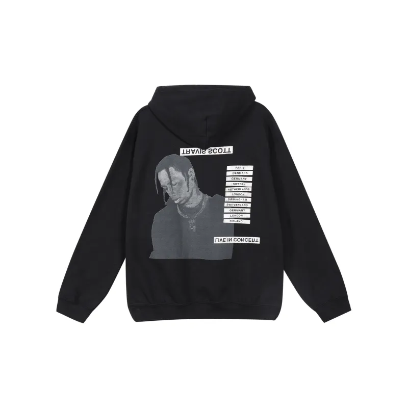 Travis Scott Sweatshirt Unisex Black-1