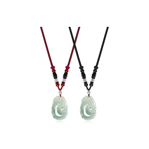 North Cain Jadeite Necklaces Unisex