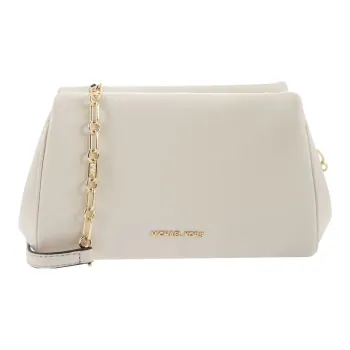 MICHAEL KORS Belle Leather Crossbody Bag Shoulder Bag Women's Cream