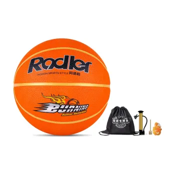 RADLER Rubber Basketball Orange Size 5 Training Kids'