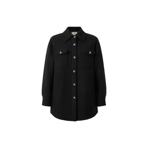 JZ. ANNAKRO Shirts Women's Plain Black