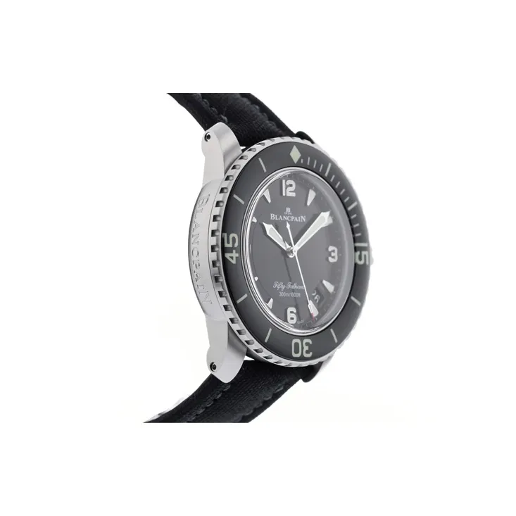 BLANCPAIN Automatic Mechanical Movement Men's Watch 45mm Black Dial-1