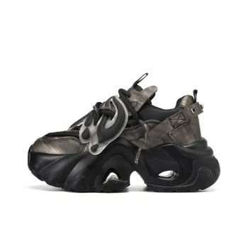 ORD Cushioning, Slip Resistant, Abrasion Resistant, Height Increasing Low Top Chunky Sneakers Women's