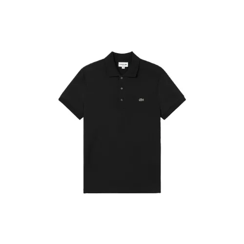 LACOSTE Polo Shirts Men Black