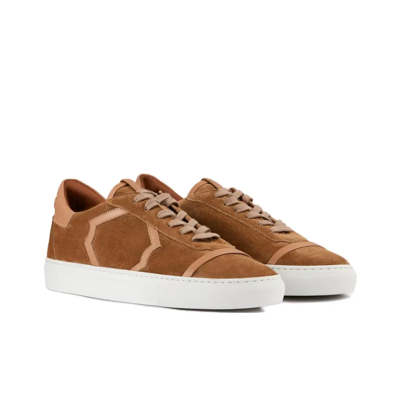 Malone Souliers Musa Low-Top Skateboard Shoes Men's Brown-3