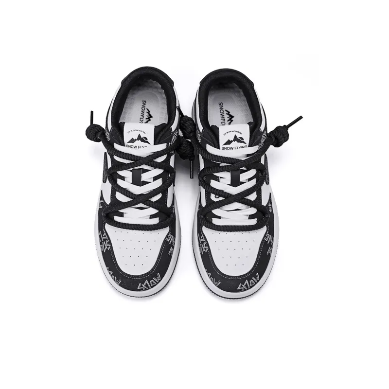 SNOW FLYING Low Top Skateboard Shoes Unisex-4