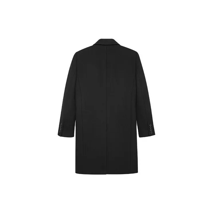 SAINT LAURENT Double Breasted Long Sleeved Coat-1