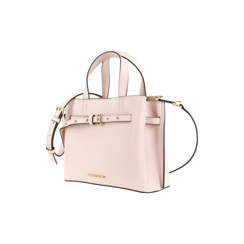 MICHAEL KORS Emilia Small Pebbled Leather Satchel-1
