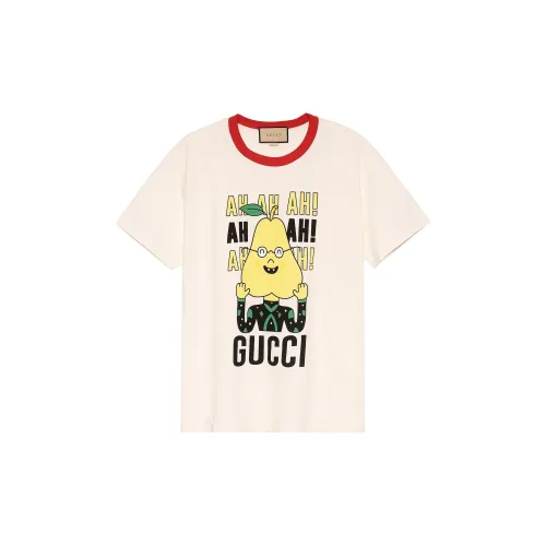 GUCCI T-Shirts Unisex Beige