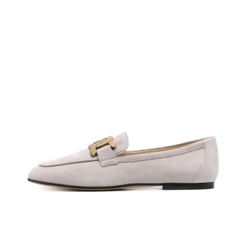 TOD'S Flat Suede Loafers