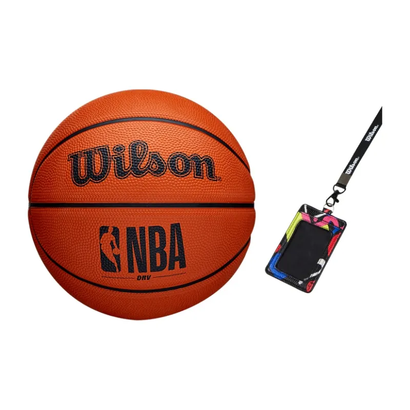 Wilson x NBA DRV Series Rubber Basketball Brown Size 7 Ball Training-15