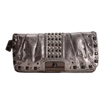 COACH Kristin Leather Storage Bags Clutches Women's Cannon Copper