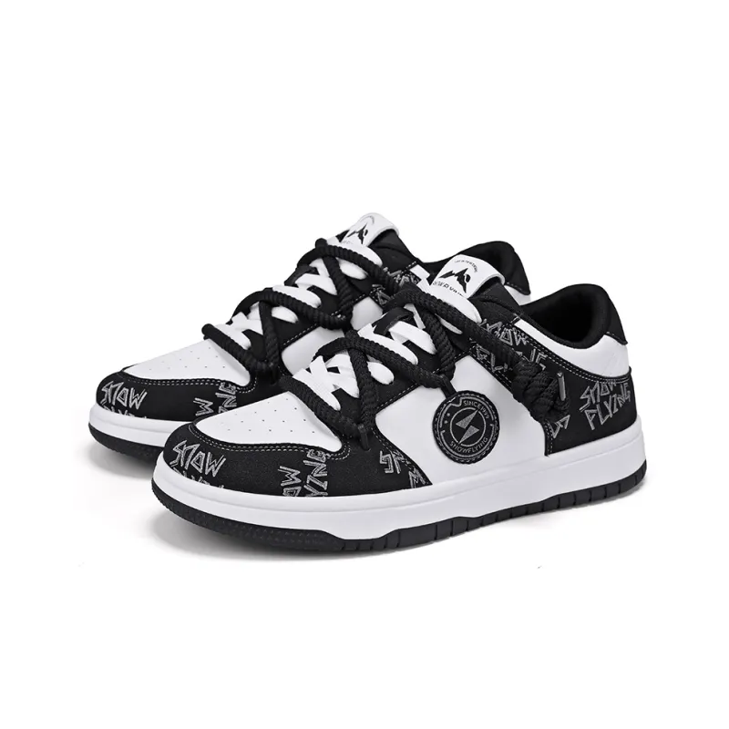 SNOW FLYING Low Top Skateboard Shoes Unisex-2