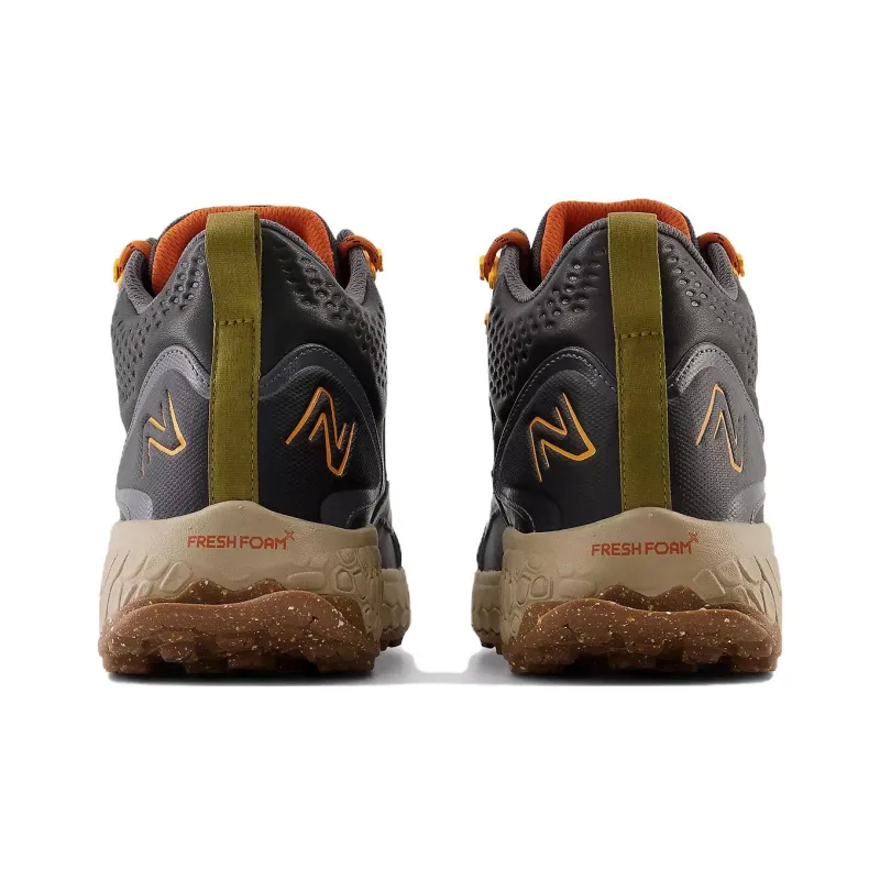 New Balance Fresh Foam X Hierro Mid Gore Tex Black Magnet Hot Marigold-3