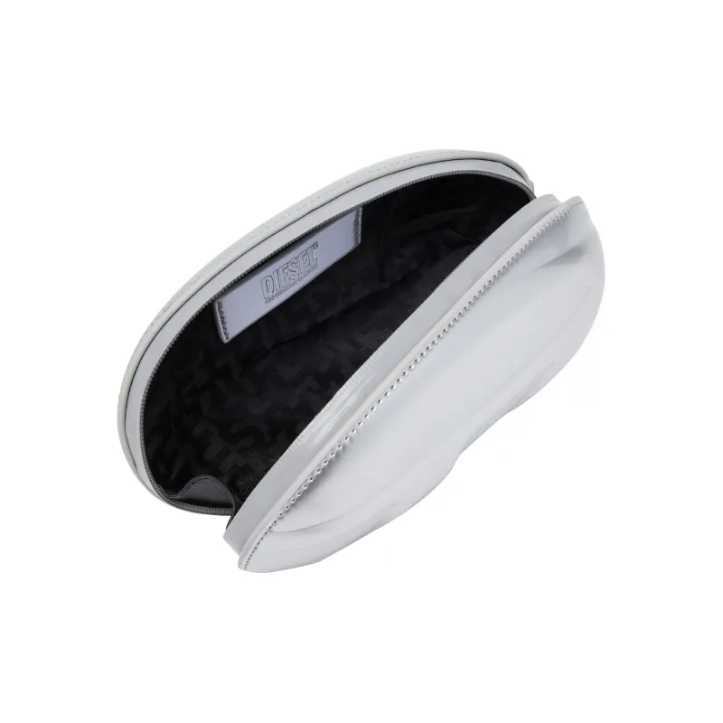 DIESEL Polyurethane Hand Clutch Regular Women's Silver-4