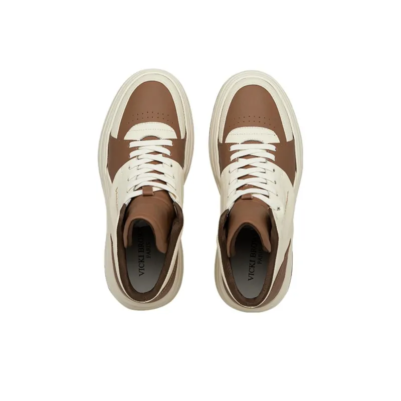 VICKI BROWN High Top Skateboard Shoes Men's-9