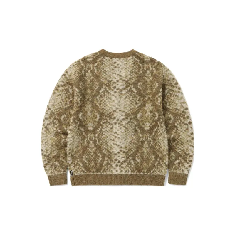 Thisisneverthat Phyton Jacquard Knit Cardigan-1