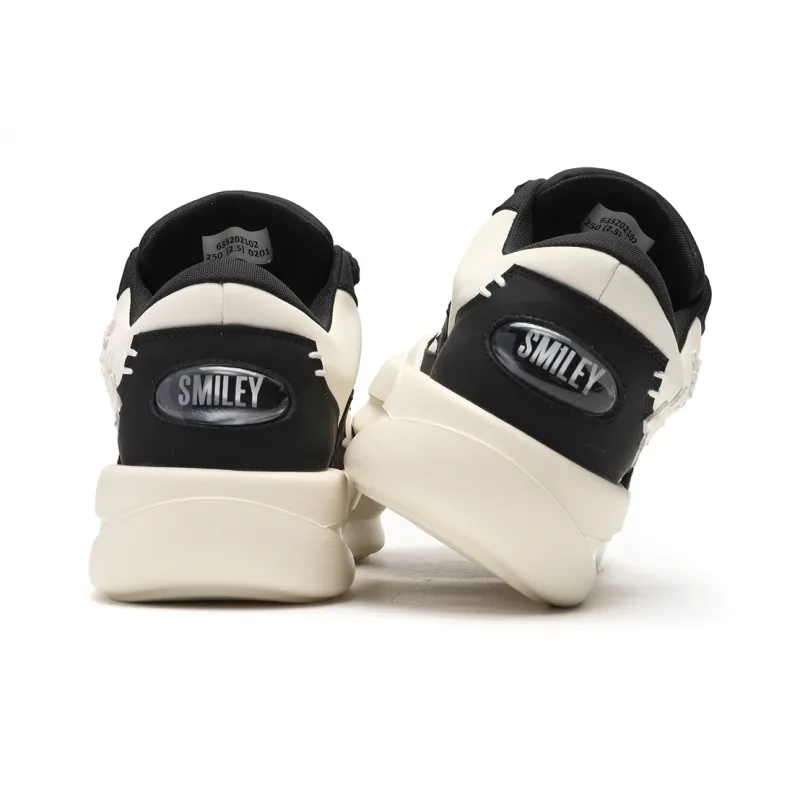 SMILEY Slip-Resistant Low-Top Skateboard Shoes Men's-8