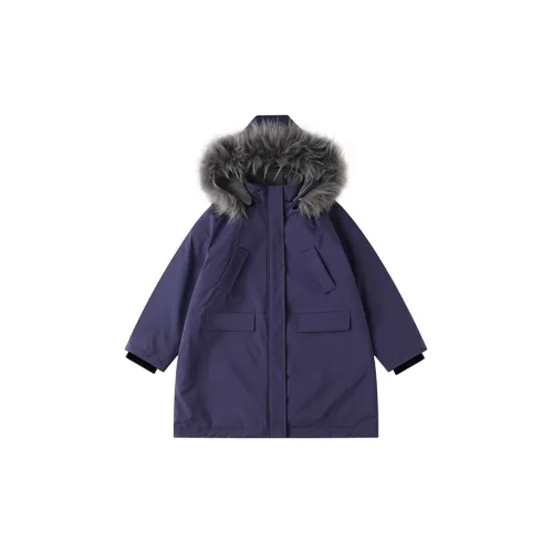 UNRETRO Puffer Jackets Women's Purple