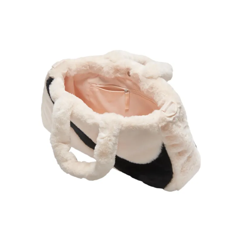 Nike Sportswear Faux Fur 10L Tote Bag Guava Ice-3