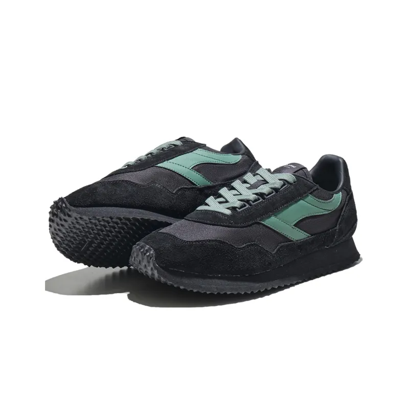 Norman Walsh Breathable Low Top Running Shoes Unisex Black-2
