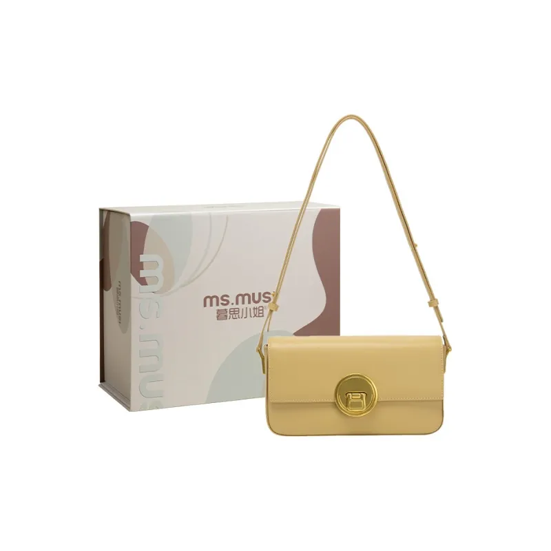 MISS MUSI Cow Leather Shoulder Bag Regular Women's Multicolor-18