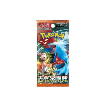 POKEMON Japan Version, Vermilion Purple SV4K Ancient Roar Refill Bag Battle Cards 1 Box