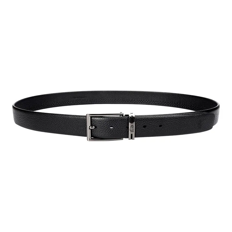 Hush Puppies Pin Buckle, Business Cow Leather Belts Men's 3.4cm-2