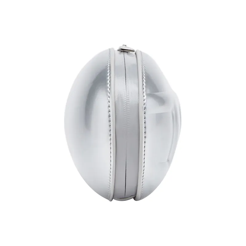 DIESEL Polyurethane Hand Clutch Regular Women's Silver-1