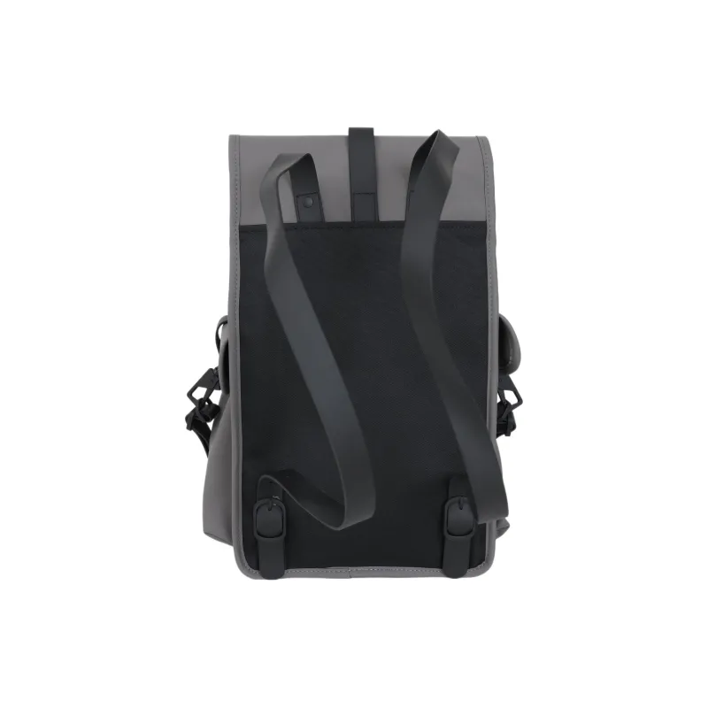 Rains Polyester Backpack Mini Men's Gray-2