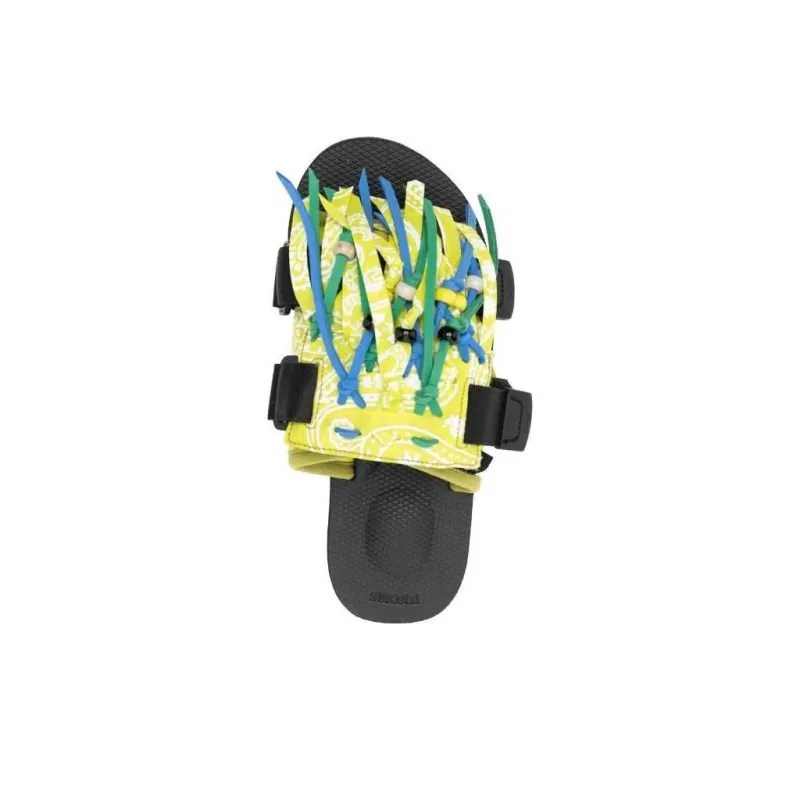 Alanui X Suicoke Paisley-print Fringed Sandals-2