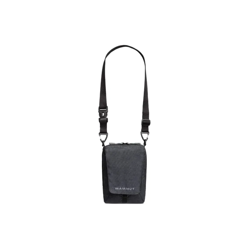 MAMMUT Polyester Shoulder Bag Crossbody Bag Regular Unisex Black/Olive Green-1
