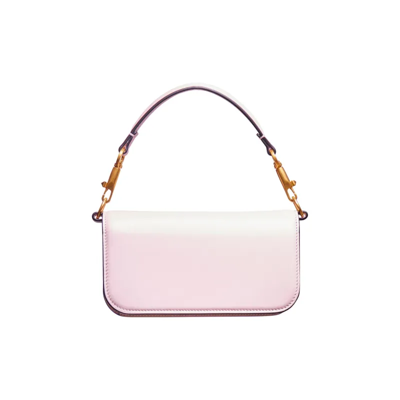 Valentino Locò Calfskin Shoulder Bag Women's Pink-2
