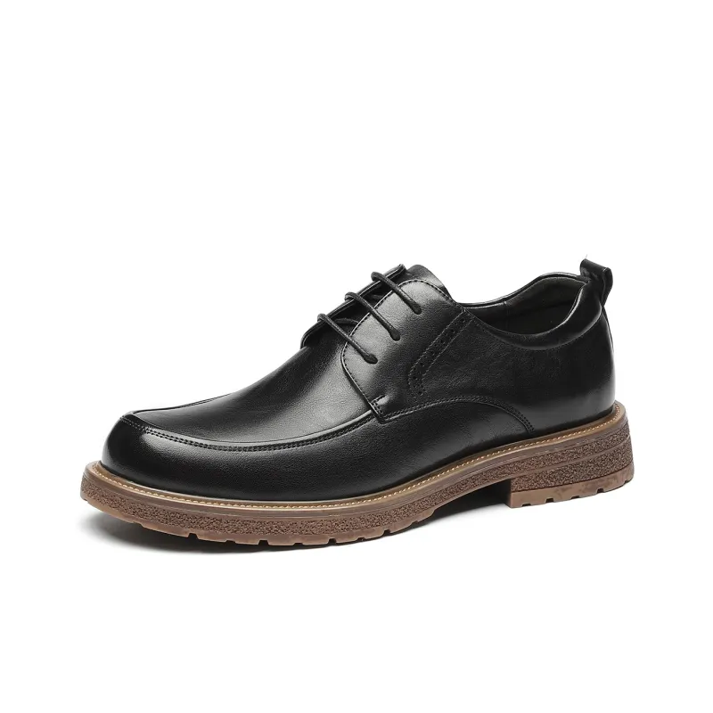 15 MINS Men's Casual Shoes Men Low Top Black/Brown-1