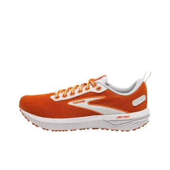 Brooks Revel 6 Cushioning Wear-Resistant Low-Top Running Shoes Men's Orange