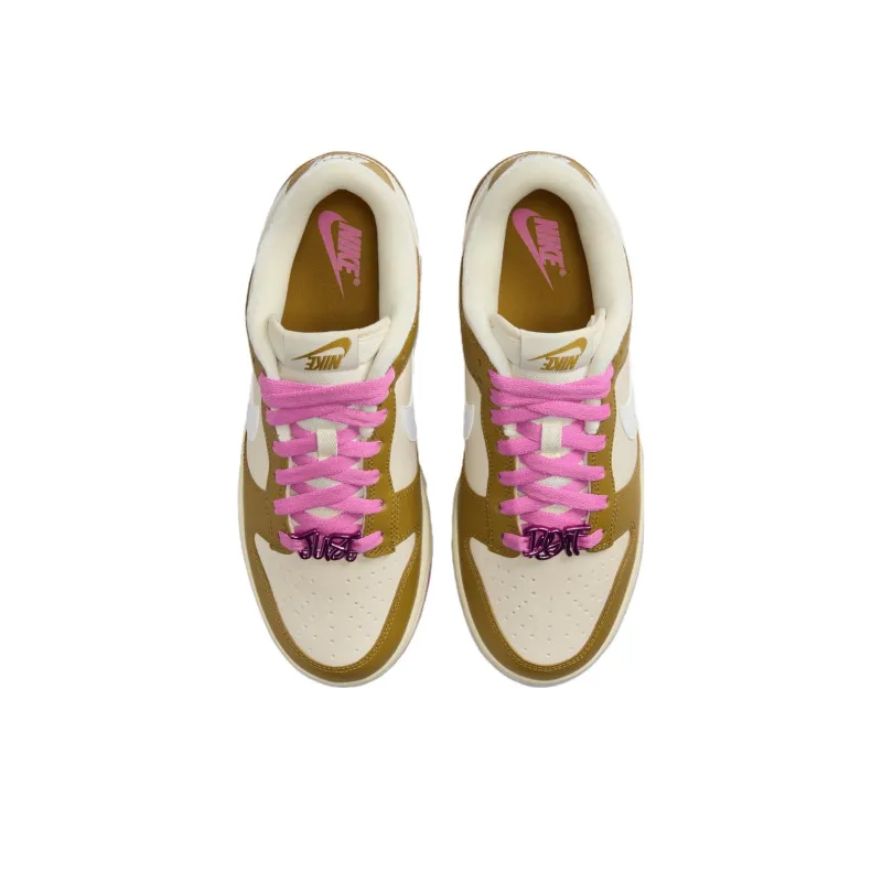 Nike Dunk Low Se Just Do It Bronzine Pink Women's-3