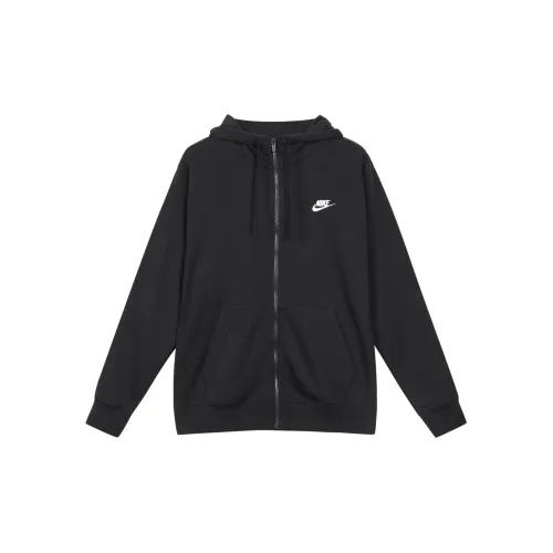 Nike Sportswear Club Fleece Full-Zip Hoodie Black