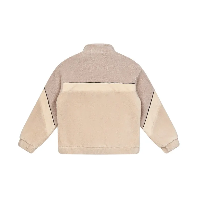 EMPTY REFERENCE Jackets Unisex Gray Khaki Color-1