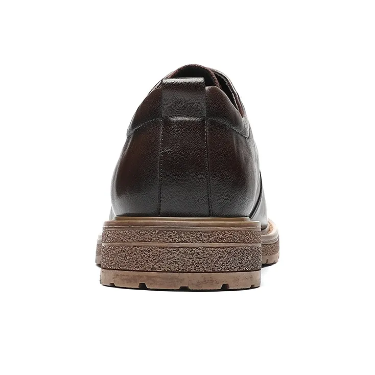 15 MINS Men's Casual Shoes Men Low Top Black/Brown-10