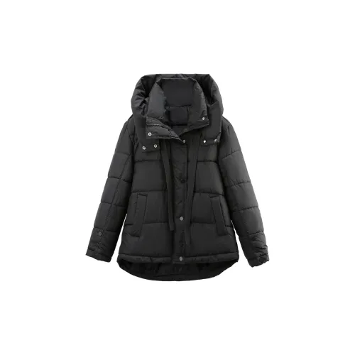 A paradise for awakening Puffer Jackets Women's Black